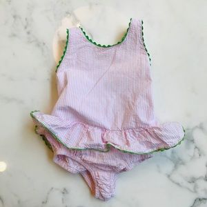 Bella Bliss seersucker bathing suit